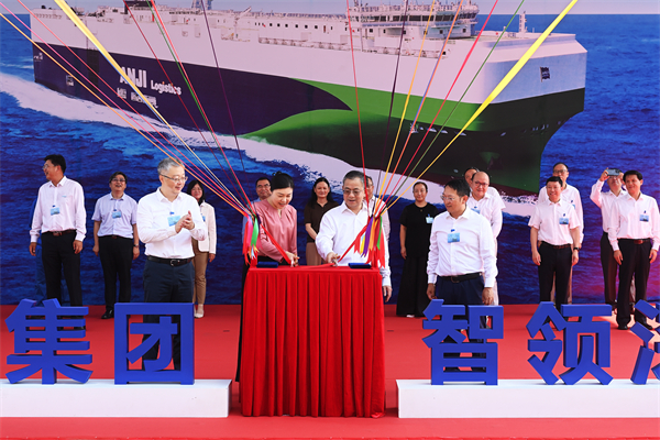 今年第六艘!9500车位远洋汽车运输船“安吉茂盛”轮加入安吉物流滚装船队