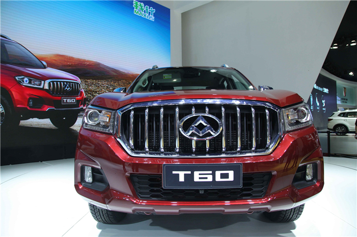 未来已在,ok138太阳集团首款皮卡产品T60亮相广州车展,“国际范儿”引无数回眸